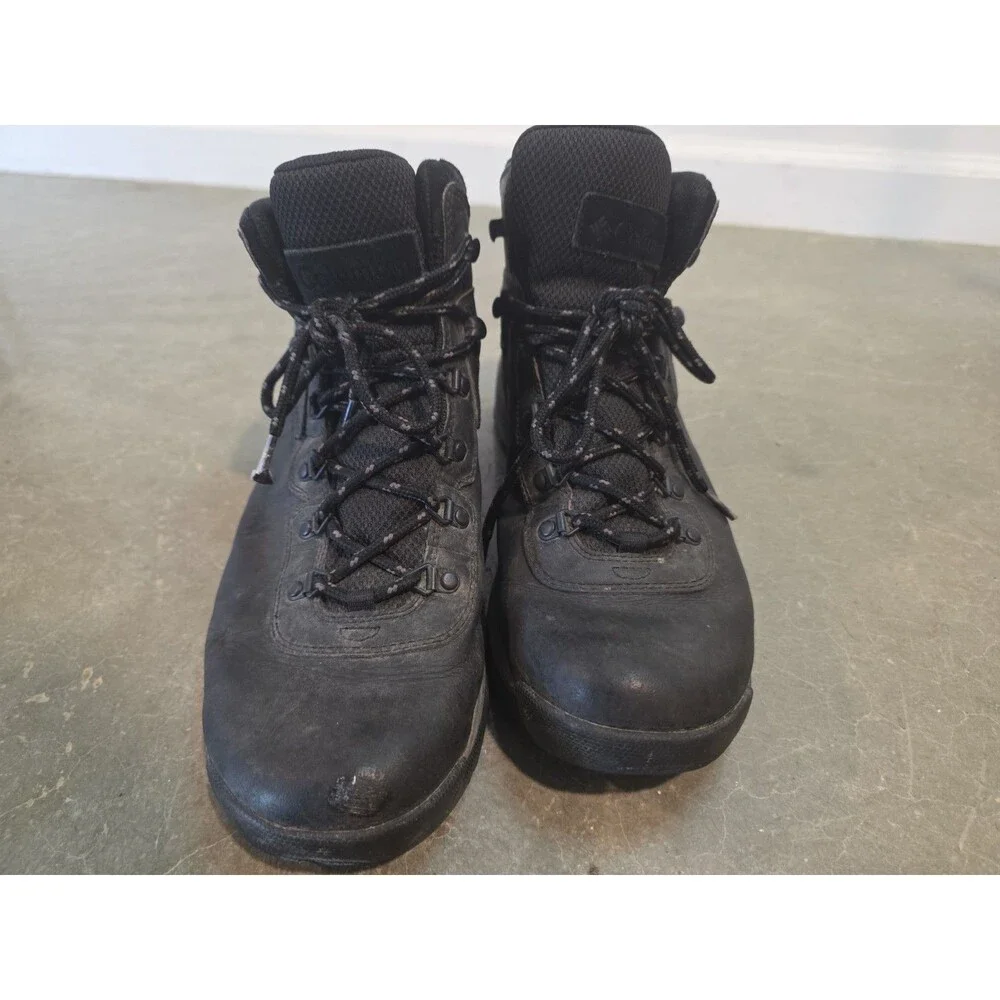 Columbia Men's Waterproof Hiking Boot Omni-Grip Shoe Size 12 Black